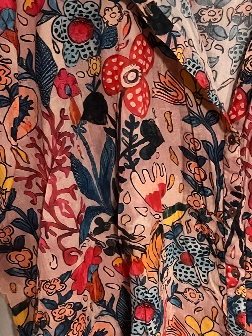 Natural Lift button down top - Picture 4 of 5